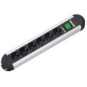 Bachmann PRIMO CLASSIC - Power strip - output connectors: 6 - 1.8 m cord - black, silver