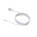 Bachmann - Power cable - CEE 7 / 7 to bare wire - AC 250 V - 16 A - 5 m - white