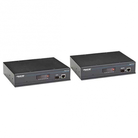 Black Box ServSwitch Agility IP-Based KVM Extender Single-Head - Kit - video/audio/USB extender - GigE - up to 10 km - TAA Compliant - 0