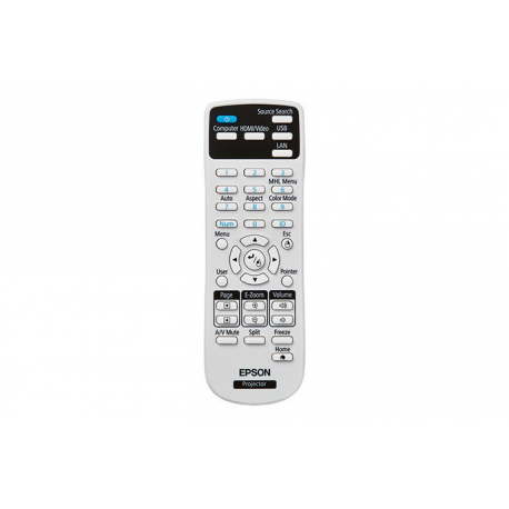 Epson - Remote control - for Epson EX3260, Pro EX7260; Home Cinema 1080; PowerLite 10X, 970, 980, 990, Home Cinema 760 - 0