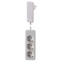 Bachmann SmartPlug - Power strip - output connectors: 3 - 1.6 m - white