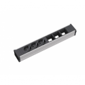 Bachmann CONI - Power strip - output connectors: 3 - 10 cm - black