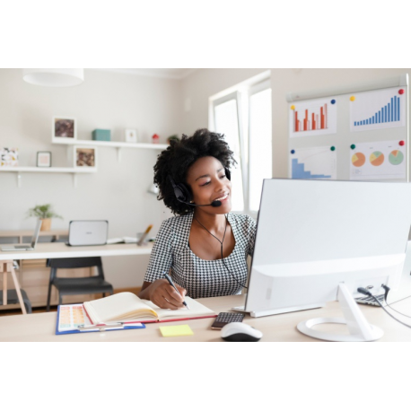 Kensington USB Hi-Fi Headphones - Headphones with mic - on-ear - wired - USB - 8