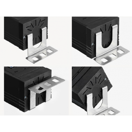 Bachmann CONNECT LINE - Power strip - output connectors: 8 - 2 m - black - 0