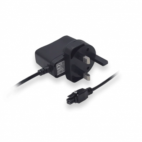 Teltonika - Power adapter - AC 100-240 V - 9 Watt - United Kingdom - for Teltonika RUT240, RUT300, RUT850, RUT951, RUT955, TRB140, TRB141, TRB142, TRB145, TSW110 - 0