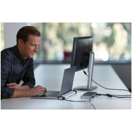 Kensington Laptop Locking Station 2.0 - No Lock - System security kit - 15.6" - 7