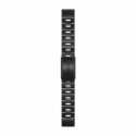 Garmin QuickFit - Strap for smart watch - carbon grey DLC - for fenix 6 Pro, Pro Solar Edition, Sapphire; Instinct Solar