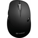 Sandberg Pro - Mouse - optical - 6 buttons - wireless - 2.4 GHz, Bluetooth 4.0, Bluetooth 5.0 - USB wireless receiver