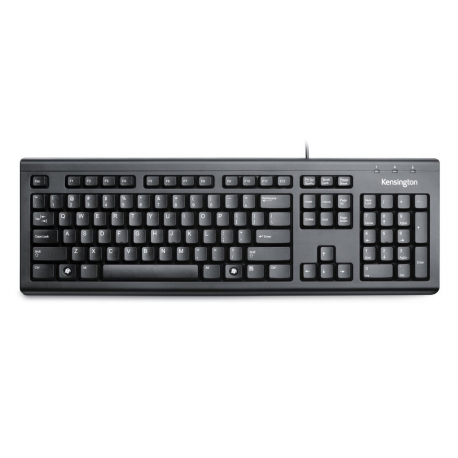 Kensington ValuKeyboard - Keyboard - USB - Spanish - black - 1