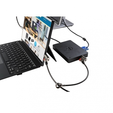 Kensington Clicksafe Keyed Twin Lock - Security cable lock set - 4