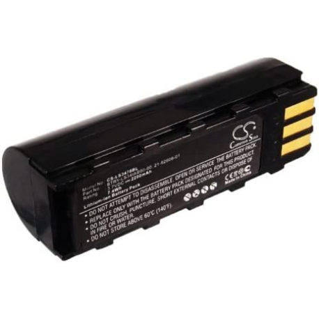 Symbol - Barcode reader battery 2400 mAh - for Symbol MT2070, MT2090; Zebra MT2000 - 1