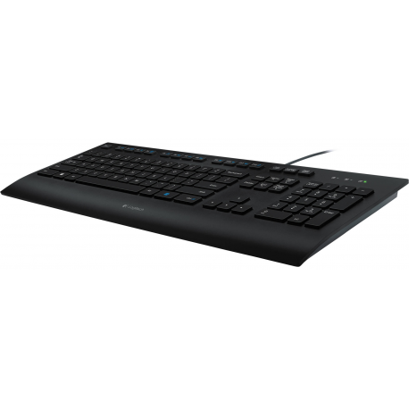 Logitech K280e - Keyboard - USB - German - black - 2
