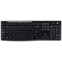 Logitech Wireless Keyboard K270 - Keyboard - wireless - 2.4 GHz - German