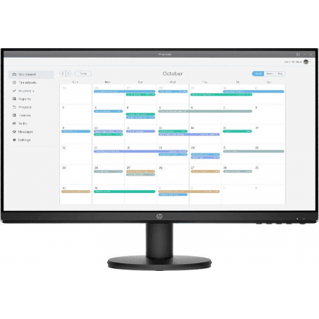 HP P24v G4 - P-Series - LED monitor - 23.8" - 1920 x 1080 Full HD (1080p) @ 60 Hz - IPS - 250 cd / m² - 1000:1 - 5 ms - HDMI, VGA - black - for HP EliteBook 745 G5, 830 G5, 830 G6, 840 G5 - 0