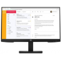 HP P24h G4 - LED monitor - 24" (23.8" viewable) - 1920 x 1080 Full HD (1080p) @ 75 Hz - IPS - 250 cd / m² - 1000:1 - 5 ms - HDMI, VGA, DisplayPort - speakers - black - for HP EliteBook 745 G5, 830 G5, 830 G6, 840 G5