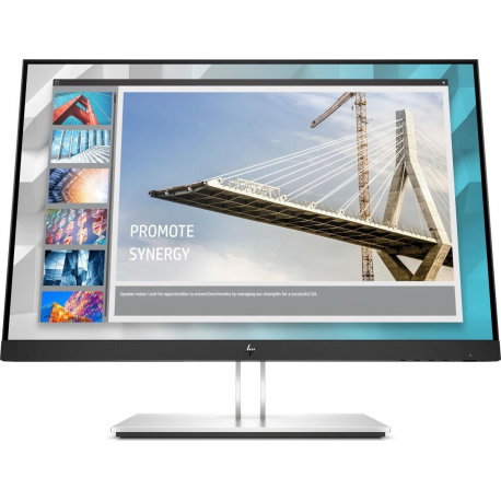 HP E24i G4 - E-Series - LED monitor - 24" - 1920 x 1200 WUXGA @ 60 Hz - IPS - 250 cd / m² - 1000:1 - 5 ms - HDMI, VGA, DisplayPort - black - for HP EliteBook 745 G5, 830 G5, 830 G6, 840 G5, 840 G6 - 2