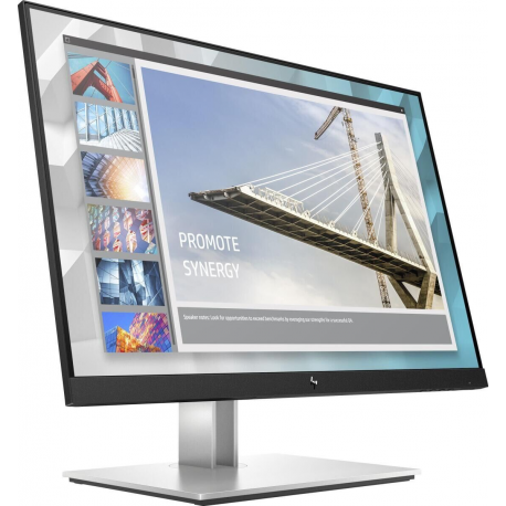 HP E24i G4 - E-Series - LED monitor - 24" - 1920 x 1200 WUXGA @ 60 Hz - IPS - 250 cd / m² - 1000:1 - 5 ms - HDMI, VGA, DisplayPort - black - for HP EliteBook 745 G5, 830 G5, 830 G6, 840 G5, 840 G6 - 4