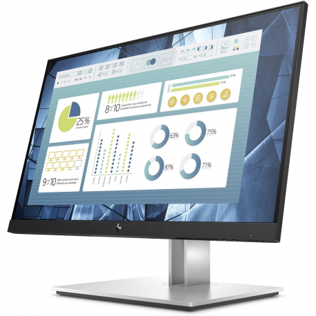 HP E22 G4 - E-Series - LED monitor - 22" (21.5" viewable) - 1920 x 1080 Full HD (1080p) @ 60 Hz - IPS - 250 cd / m² - 1000:1 - 5 ms - HDMI, VGA, DisplayPort - black - for P / N: 5P6P8EA#ABU - 1