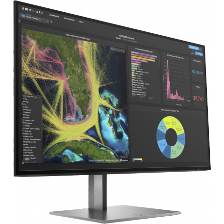 HP Z27k G3 - LED monitor - 27" - 3840 x 2160 4K @ 60 Hz - IPS - 350 cd / m² - 1000:1 - 5 ms - HDMI, DisplayPort, USB-C - for Elite 600 G9, 800 G9; EliteBook 830 G6; Laptop 15; ZBook Firefly 14 G9; ZBook Fury 16 G9 - 2