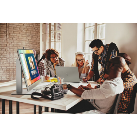 HP Z38c - LED monitor - curved - 37.5" - 3840 x 1600 UWQHD+ @ 60 Hz - IPS - 300 cd / m² - 1000:1 - 5 ms - HDMI, DisplayPort, USB-C - black - for HP t240, t640; EliteBook 745 G5, 830 G5, 840 G5; ZBook Studio G4 - 5