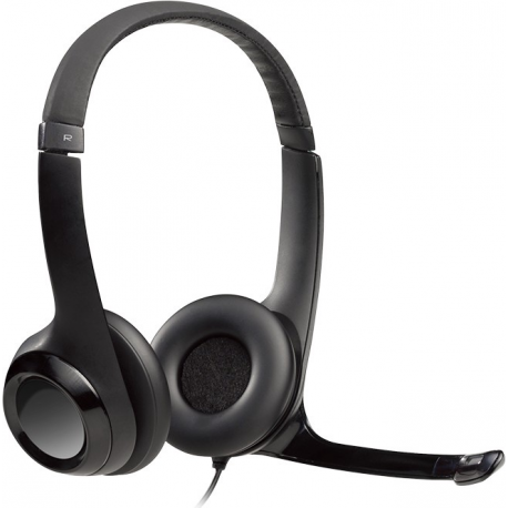 Logitech USB Headset H390 - Headset - on-ear - wired - USB - 0
