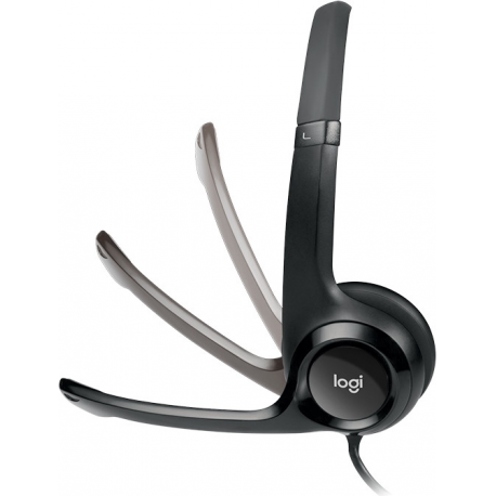 Logitech USB Headset H390 - Headset - on-ear - wired - USB - 3