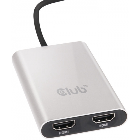 Club 3D SenseVision - External video adapter - Thunderbolt 3 - 2 x HDMI - 1