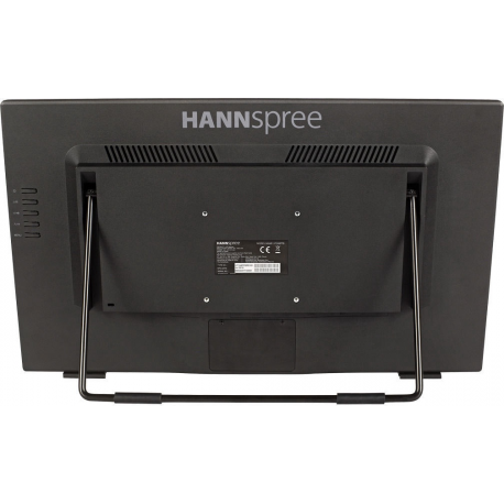 HANNS.G HT248PPB - HT Series - LED monitor - 23.8" - touchscreen - 1920 x 1080 Full HD (1080p) @ 60 Hz - 250 cd / m² - 3000:1 - 8 ms - HDMI, VGA, DisplayPort - speakers - black texture - 7