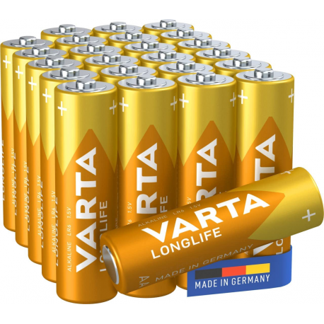 Varta Longlife - Battery 24 x AA  /  LR6 - alkaline-manganese - 2750 mAh - 1