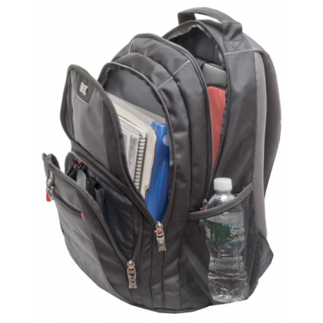 Wenger Pillar - Notebook carrying backpack - 16" - black/grey - 2