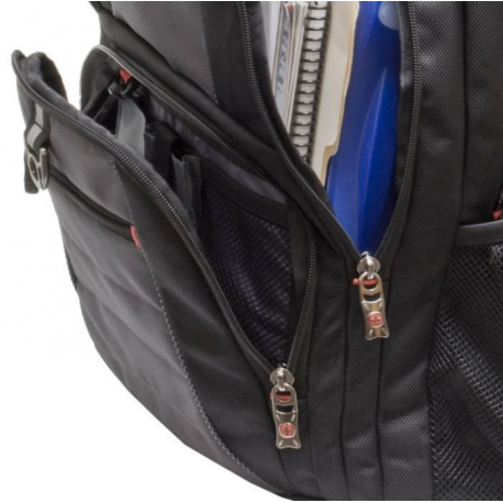 Wenger Pillar - Notebook carrying backpack - 16" - black/grey - 3
