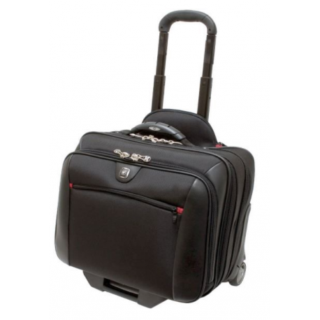 Wenger POTOMAC 2-Piece Business Set with Comp-U-Roller - Notebook carrying case - 17" - black - with 15.4" Laptop Case - 0