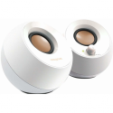 Creative Pebble - Speakers - for PC - 4.4 Watt (Total) - white