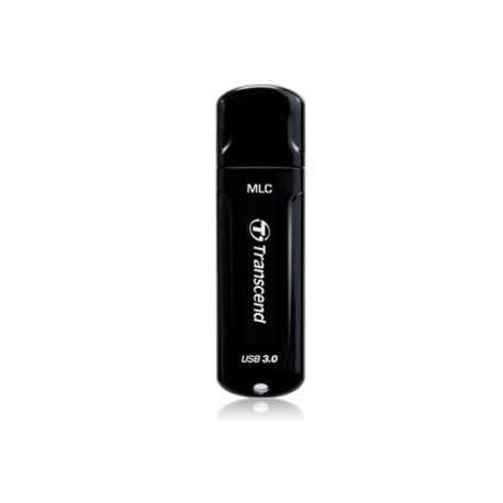 Transcend JetFlash Endurance Series 750 - USB flash drive - 64 GB - USB 3.0 - piano black - 0