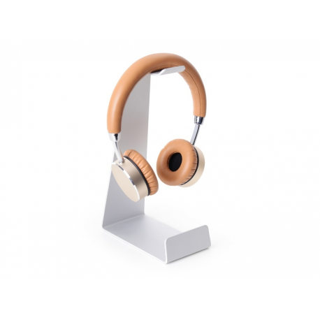 Multibrackets M Headset Holder - Mounting kit (desk stand) - for headphones / headsets - aluminium - black - desktop - 6