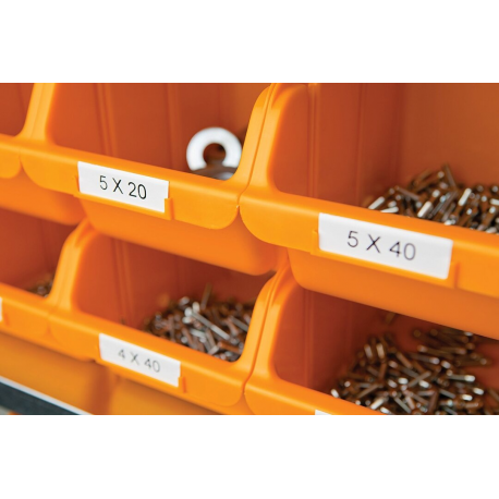 DYMO Rhino 4200 Kit - Labelmaker - B / W - thermal transfer - Roll (1.9 cm) - cutter - 3