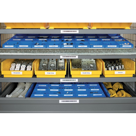 DYMO Rhino 4200 Kit - Labelmaker - B / W - thermal transfer - Roll (1.9 cm) - cutter - 7