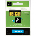 DYMO D1 - Self-adhesive - black on yellow - Roll (2.4 cm x 7 m) 1 cassette(s) label tape - for LabelMANAGER 500TS, PnP