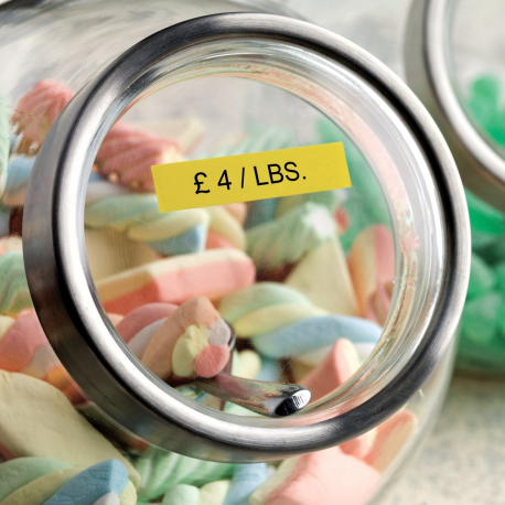 DYMO D1 - Self-adhesive - black on yellow - Roll (2.4 cm x 7 m) 1 cassette(s) label tape - for LabelMANAGER 500TS, PnP - 2