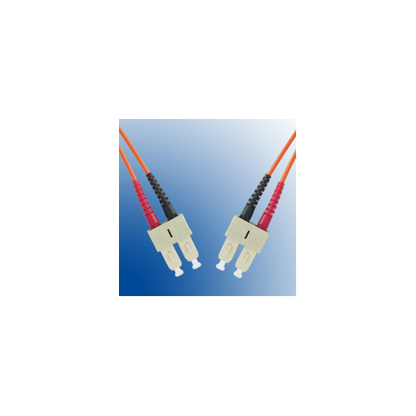 MicroConnect - Network cable - SC/UPC single-mode (M) to SC/UPC single-mode (M) - 2 m - fibre optic - yellow - 0