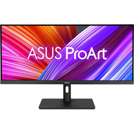 ASUS ProArt PA348CGV - LED monitor - 34" - 3440 x 1440 UWQHD @ 120 Hz - IPS - 400 cd / m² - 1000:1 - HDR10 - 2 ms - 2xHDMI, DisplayPort, USB-C - speakers - black - 0