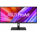 ASUS ProArt PA348CGV - LED monitor - 34" - 3440 x 1440 UWQHD @ 120 Hz - IPS - 400 cd / m² - 1000:1 - HDR10 - 2 ms - 2xHDMI, DisplayPort, USB-C - speakers - black