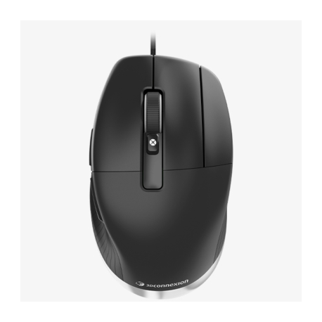 3Dconnexion CadMouse Pro - Mouse - ergonomic - optical - 7 buttons - wired - 0