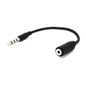 Zebra - Headset adapter - micro jack female to mini jack male - for Zebra TC51, TC52, TC56, TC57, TC57x