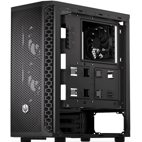 Endorfy Signum 300 Air - Mid tower - ATX - windowed side panel (tempered glass) - no power supply (ATX) - black - USB / Audio - 1