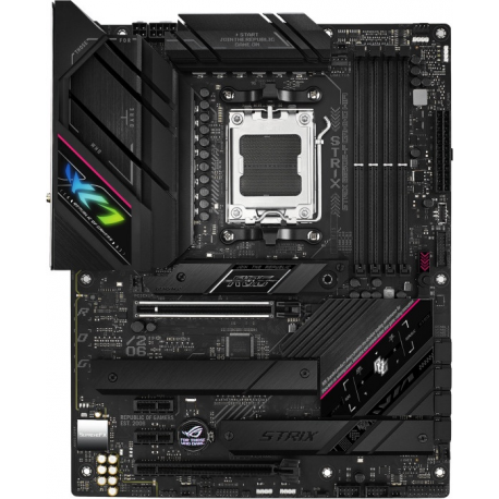 ASUS ROG Strix B650E-F Gaming WiFi - Motherboard - ATX - Socket AM5 - AMD B650 Chipset - USB 3.2 Gen 1, USB 3.2 Gen 2, USB-C 3.2 Gen2, USB-C 3.2 Gen 2x2 - 2.5 Gigabit LAN, Wi-Fi, Bluetooth - onboard graphics (CPU required) - HD Audio (8-channel) - 0