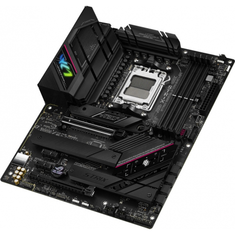 ASUS ROG Strix B650E-F Gaming WiFi - Motherboard - ATX - Socket AM5 - AMD B650 Chipset - USB 3.2 Gen 1, USB 3.2 Gen 2, USB-C 3.2 Gen2, USB-C 3.2 Gen 2x2 - 2.5 Gigabit LAN, Wi-Fi, Bluetooth - onboard graphics (CPU required) - HD Audio (8-channel) - 6