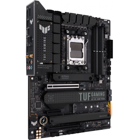 ASUS TUF GAMING X670E-PLUS WIFI - Motherboard - ATX - Socket AM5 - AMD X670 Chipset - USB 3.2 Gen 1, USB 3.2 Gen 2, USB-C Gen 2x2, USB-C 3.2 Gen2 - 2.5 Gigabit LAN, Wi-Fi, Bluetooth - onboard graphics (CPU required) - HD Audio (8-channel) - 2