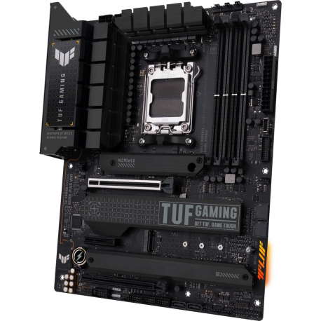 ASUS TUF GAMING X670E-PLUS WIFI - Motherboard - ATX - Socket AM5 - AMD X670 Chipset - USB 3.2 Gen 1, USB 3.2 Gen 2, USB-C Gen 2x2, USB-C 3.2 Gen2 - 2.5 Gigabit LAN, Wi-Fi, Bluetooth - onboard graphics (CPU required) - HD Audio (8-channel) - 3