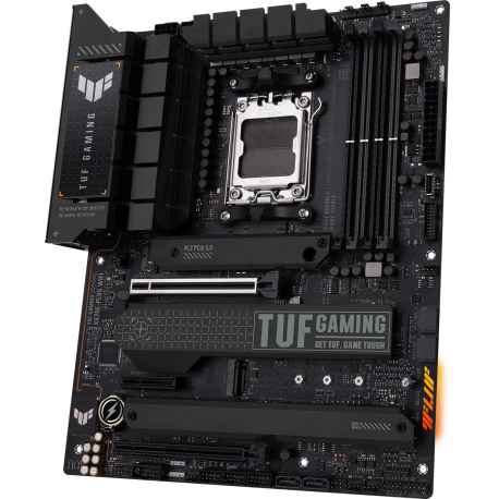 ASUS TUF GAMING X670E-PLUS WIFI - Motherboard - ATX - Socket AM5 - AMD X670 Chipset - USB 3.2 Gen 1, USB 3.2 Gen 2, USB-C Gen 2x2, USB-C 3.2 Gen2 - 2.5 Gigabit LAN, Wi-Fi, Bluetooth - onboard graphics (CPU required) - HD Audio (8-channel) - 4